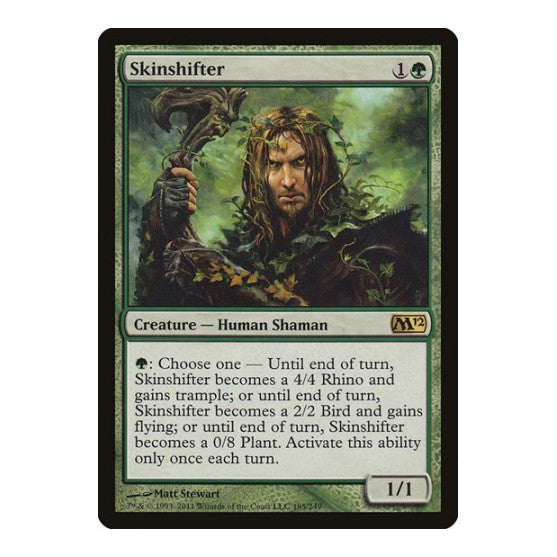 Skinshifter (M12) #195 Rare Magic 2012 (M12) Magic: The Gathering: 2011