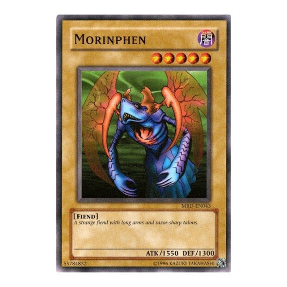 Morinphen (MRD-EN) #MRD-EN043 Common (Unlimited Lightly Played) Metal Raiders (Worldwide English) YuGiOh: 2004