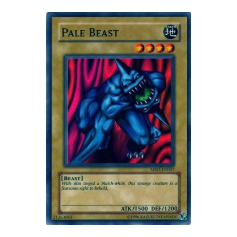Pale Beast (MRD-EN) #MRD-EN047 Common (Unlimited Near Mint) Metal Raiders (Worldwide English) YuGiOh: 2004