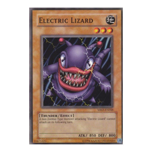Electric Lizard (MRD-EN) #MRD-EN048 Common (Unlimited Near Mint) Metal Raiders (Worldwide English) YuGiOh: 2004