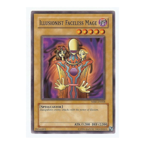 Illusionist Faceless Mage (MRD-EN) #MRD-EN068 Common (Unlimited Near Mint) Metal Raiders (Worldwide English) YuGiOh: 2004