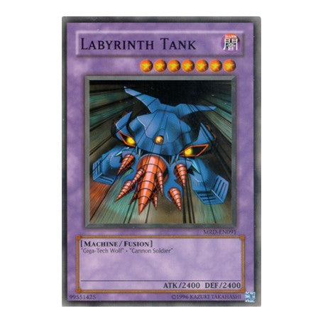 Labyrinth Tank (MRD-EN) #MRD-EN091 Common (Unlimited Near Mint) Metal Raiders (Worldwide English) YuGiOh: 2004