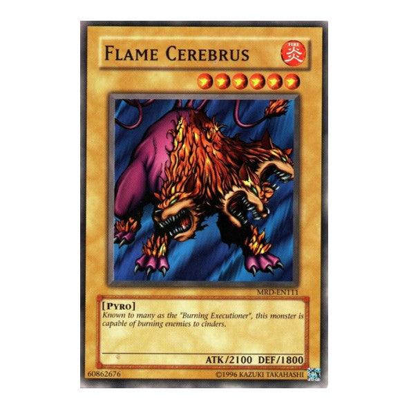 Flame Cerebrus (MRD-EN) #MRD-EN111 Common (Unlimited Near Mint) Metal Raiders (Worldwide English) YuGiOh: 2004