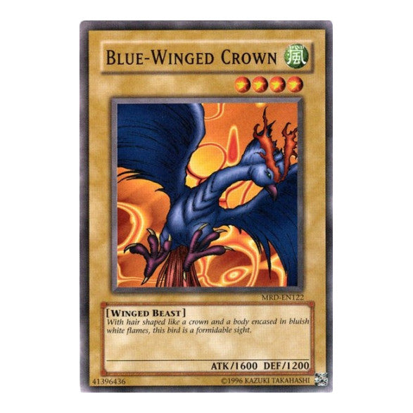 Blue-Winged Crown (MRD-EN) #MRD-EN122 Common (Unlimited Near Mint) Metal Raiders (Worldwide English) YuGiOh: 2004