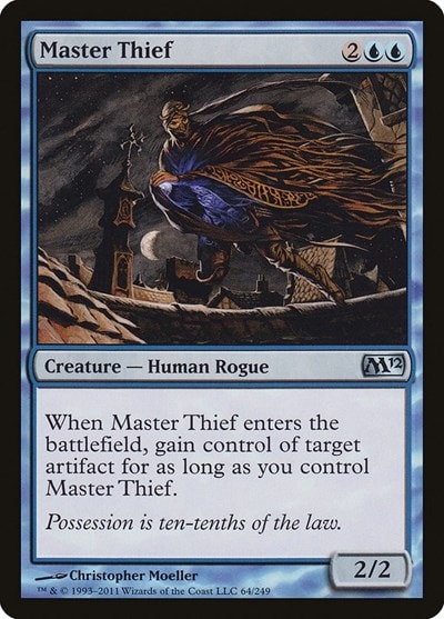 Master Thief (M12) #64 Uncommon Magic 2012 (M12) Magic: The Gathering: 2011