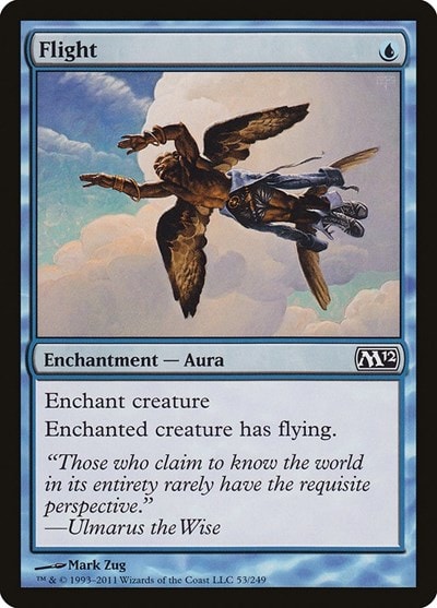 Flight (M12) #53 Common Magic 2012 (M12) Magic: The Gathering: 2011