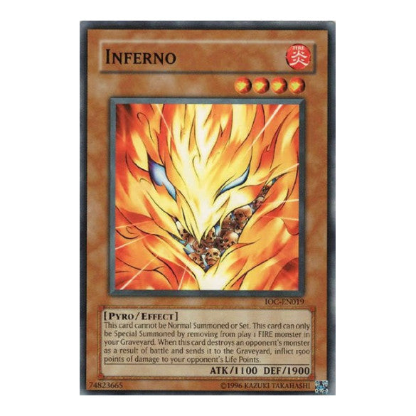 Inferno (IOC-EN) #IOC-EN019 Common (Unlimited Near Mint) Invasion of Chaos (Worldwide English) YuGiOh: 2007