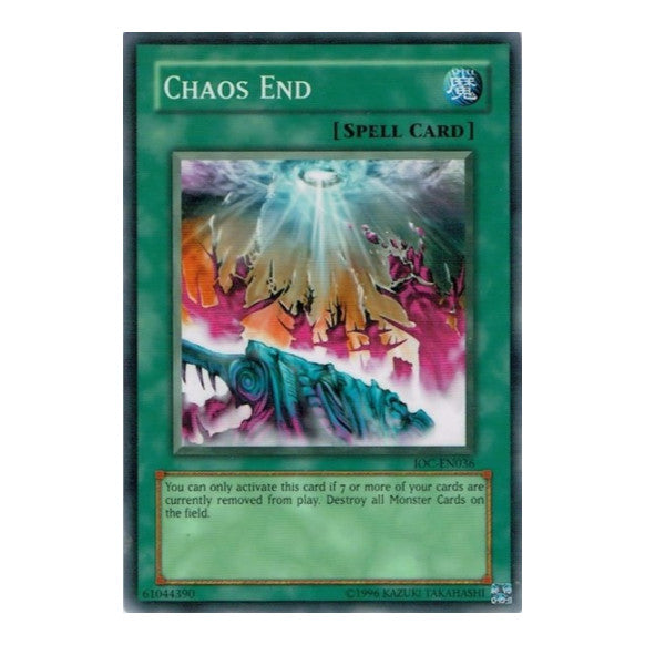 Chaos End (IOC-EN) #IOC-EN036 Common (Unlimited Near Mint) Invasion of Chaos (Worldwide English) YuGiOh: 2007