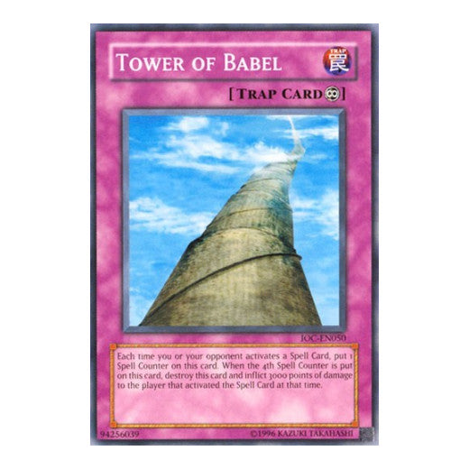 Tower of Babel (IOC-EN) #IOC-EN050 Common (Unlimited Lightly Played) Invasion of Chaos (Worldwide English) YuGiOh: 2007