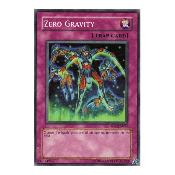 Zero Gravity (IOC-EN) #IOC-EN053 Common (Unlimited Lightly Played) Invasion of Chaos (Worldwide English) YuGiOh: 2007