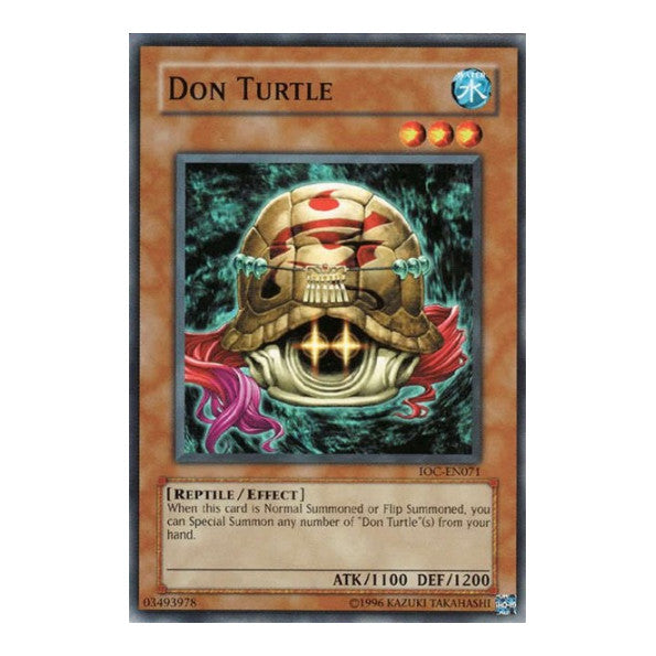 Don Turtle (IOC-EN) #IOC-EN071 Common (Unlimited Near Mint) Invasion of Chaos (Worldwide English) YuGiOh: 2007