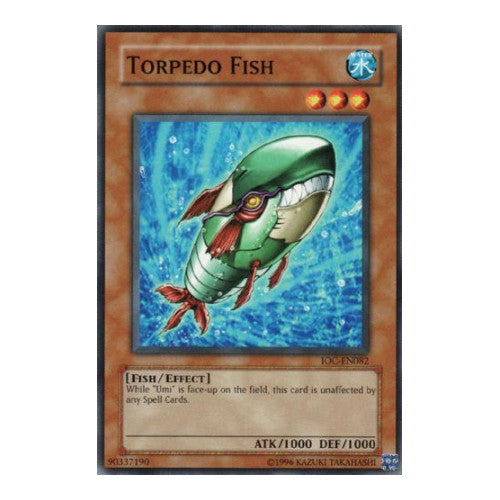 Torpedo Fish (IOC-EN) #IOC-EN082 Common (Unlimited Near Mint) Invasion of Chaos (Worldwide English) YuGiOh: 2007