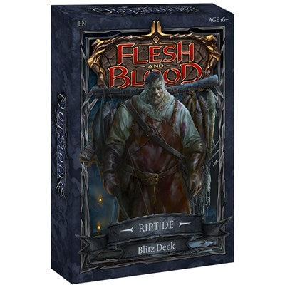 Outsider Blitz Deck Riptide () (Unopened) Blitz Deck: Outsiders - Riptide Flesh and Blood TCG: 2023