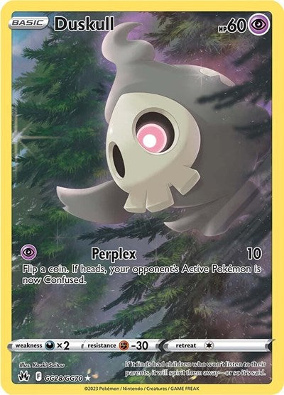 Duskull (CRZ:GG) #GG28/GG70 Ultra Rare (Holofoil Near Mint) SWSH: Crown Zenith: Galarian Gallery Pokemon: 2023