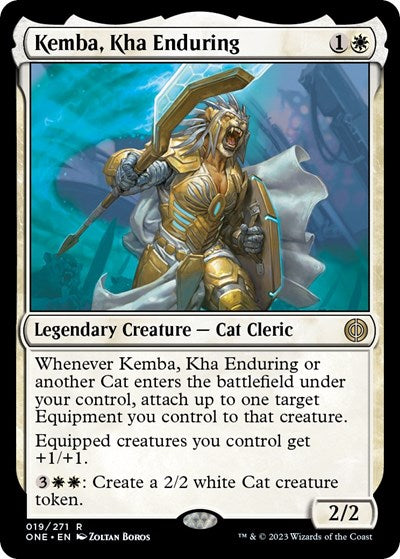 Kemba Kha Enduring (ONE) #19 Rare Phyrexia: All Will Be One Magic: The Gathering: 2023