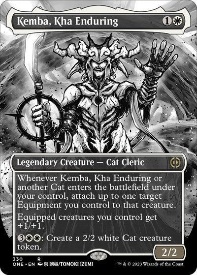 Kemba Kha Enduring Borderless (ONE) #330 Rare (Lightly Played) Phyrexia: All Will Be One Magic: The Gathering: 2023