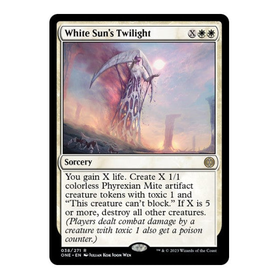 White Suns Twilight (ONE) #38 Rare (Lightly Played) Phyrexia: All Will Be One Magic: The Gathering: 2023