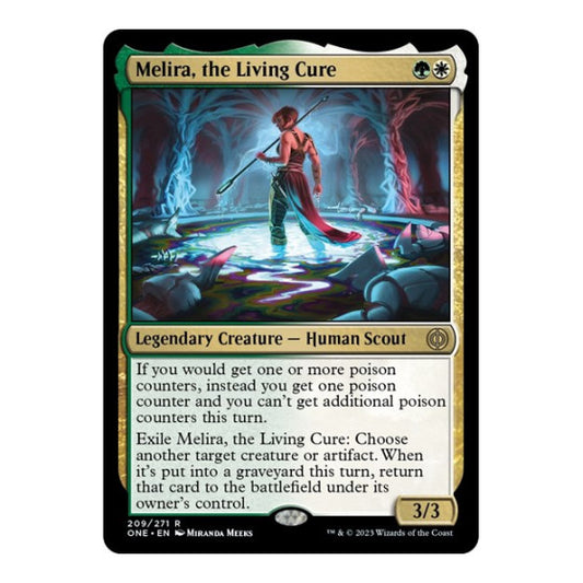 Melira, the Living Cure (ONE) #209 Rare (Lightly Played) Phyrexia: All Will Be One Magic: The Gathering: 2023