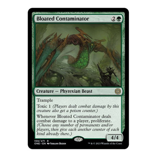 Bloated Contaminator (ONE) #159 Rare (Lightly Played) Phyrexia: All Will Be One Magic: The Gathering: 2023
