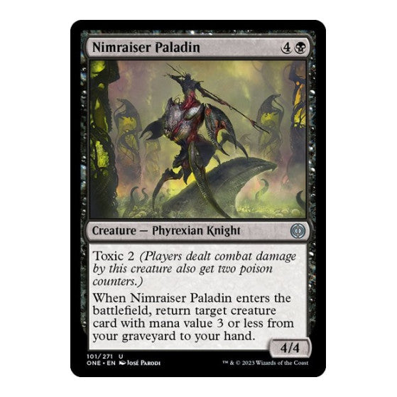 Nimraiser Paladin (ONE) #101 Uncommon Phyrexia: All Will Be One Magic: The Gathering: 2023