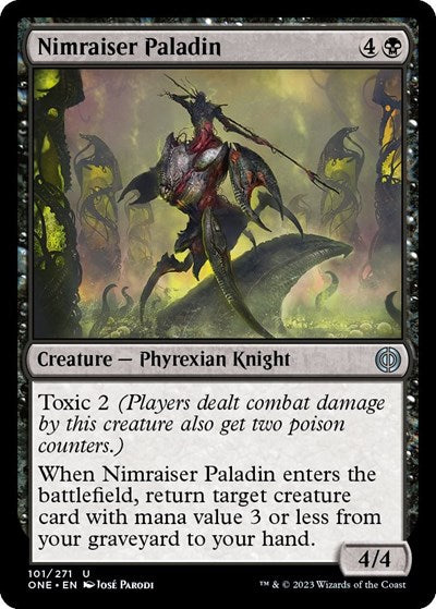 Nimraiser Paladin (ONE) #101 Uncommon (Near Mint) Phyrexia: All Will Be One Magic: The Gathering: 2023