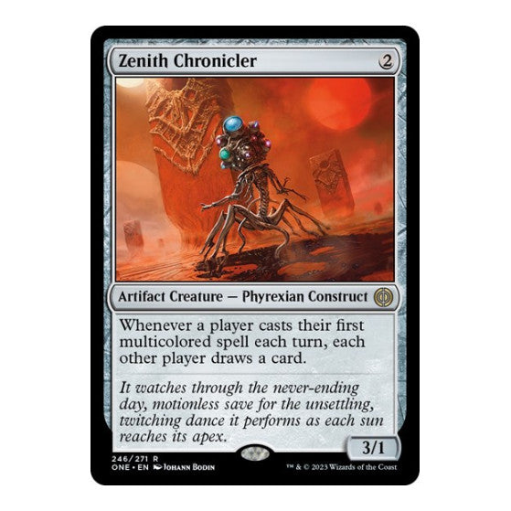 Zenith Chronicler (ONE) #246 Rare (Lightly Played) Phyrexia: All Will Be One Magic: The Gathering: 2023