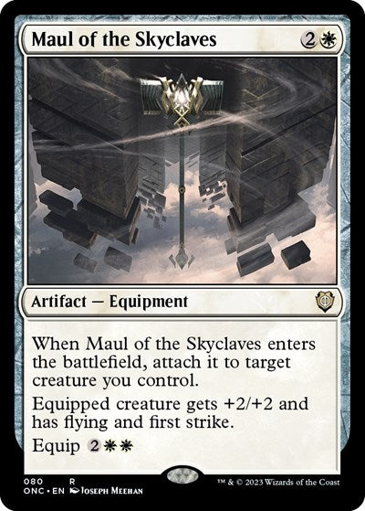 Maul of the Skyclaves (ONC) #80 Rare (Lightly Played) Commander: Phyrexia: All Will Be One Magic: The Gathering: 2023