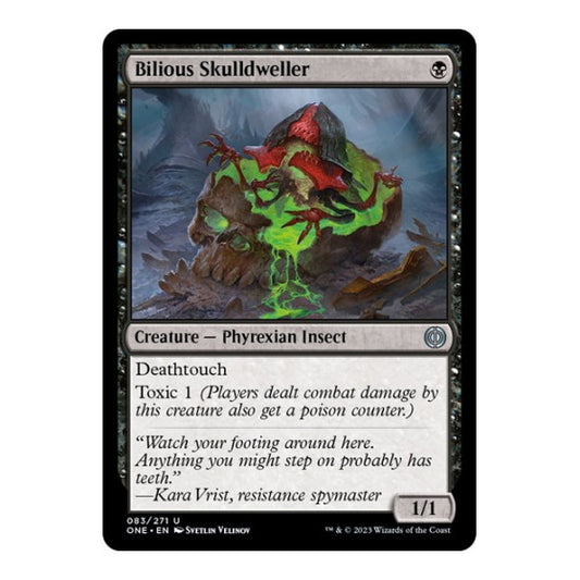 Bilious Skulldweller (ONE) #83 Uncommon (Lightly Played) Phyrexia: All Will Be One Magic: The Gathering: 2023