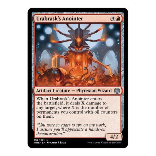 Urabrask's Anointer (ONE) #152 Uncommon (Lightly Played) Phyrexia: All Will Be One Magic: The Gathering: 2023