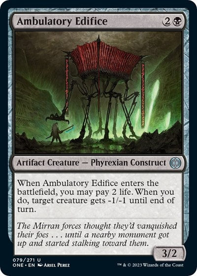 2023 Magic: Phyrexia: All Will Be One (ONE) - Ambulatory Edifice (#79, Uncommon) (Lightly Played)