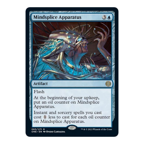 Mindsplice Apparatus (ONE) #63 Rare (Foil Lightly Played) Phyrexia: All Will Be One Magic: The Gathering: 2023