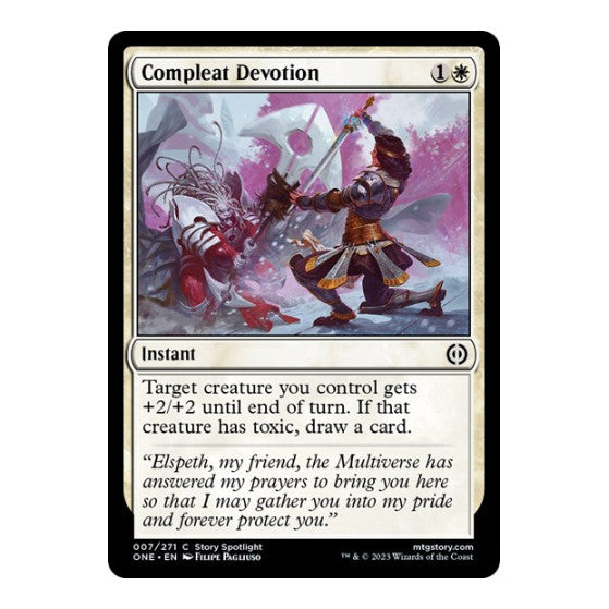 Compleat Devotion (ONE) #7 Common Phyrexia: All Will Be One Magic: The Gathering: 2023