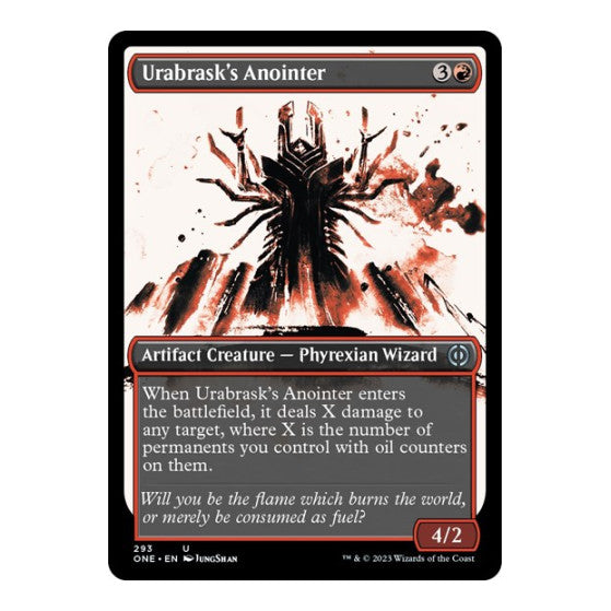 Urabrasks Anointer Showcase (ONE) #293 Uncommon Phyrexia: All Will Be One Magic: The Gathering: 2023