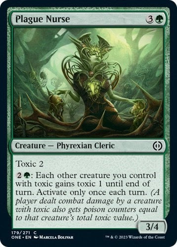 Plague Nurse (ONE) #179 Common Phyrexia: All Will Be One Magic: The Gathering: 2023