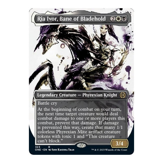 Ria Ivor, Bane of Bladehold (Showcase) (ONE) #323 Rare Phyrexia: All Will Be One Magic: The Gathering: 2023