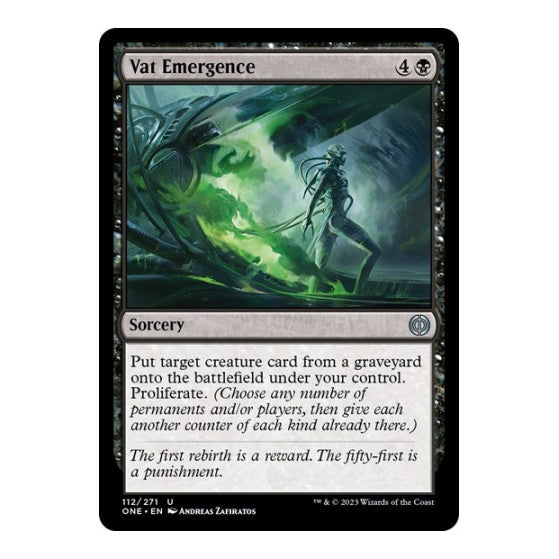 Vat Emergence (ONE) #112 Uncommon Phyrexia: All Will Be One Magic: The Gathering: 2023
