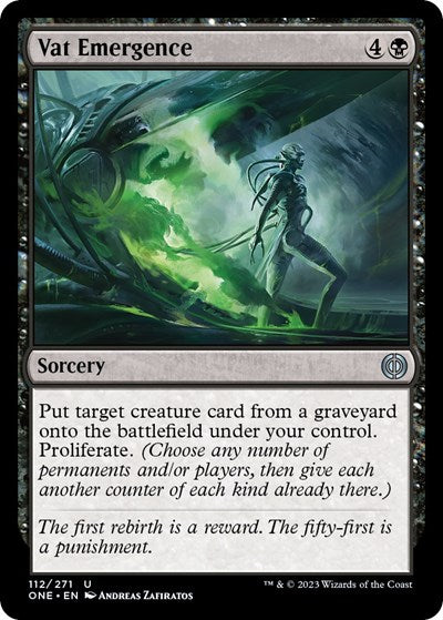 Vat Emergence (ONE) #112 Uncommon (Lightly Played) Phyrexia: All Will Be One Magic: 2023
