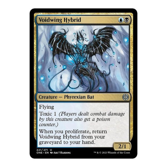 Voidwing Hybrid (ONE) #221 Uncommon (Lightly Played) Phyrexia: All Will Be One Magic: The Gathering: 2023
