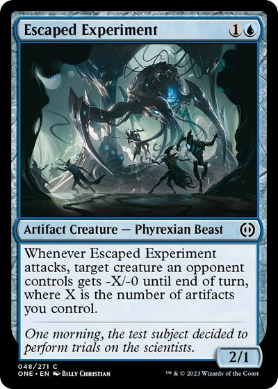 Escaped Experiment (ONE) #48 Common (Lightly Played) Phyrexia: All Will Be One Magic: The Gathering: 2023