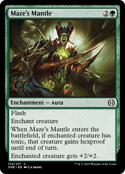 Mazes Mantle (ONE) #174 Common Phyrexia: All Will Be One Magic: The Gathering: 2023