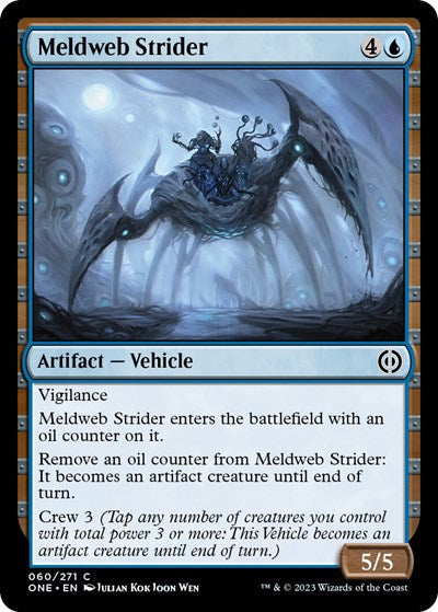 2023 Magic: Phyrexia: All Will Be One (ONE) - Meldweb Strider (#60, Common) (Lightly Played)