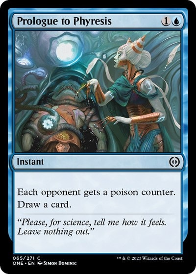 Prologue to Phyresis (ONE) #65 Common (Lightly Played) Phyrexia: All Will Be One Magic: The Gathering: 2023