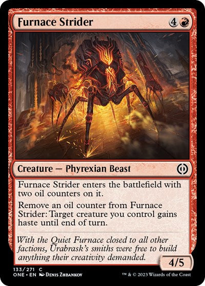 2023 Magic: Phyrexia: All Will Be One (ONE) - Furnace Strider (#133, Common)