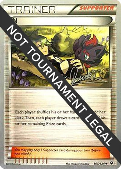 N - 2017 (Diego Cassiraga) (WCD) #105/124 Uncommon (Near Mint) World Championship Decks Pokemon: 2018