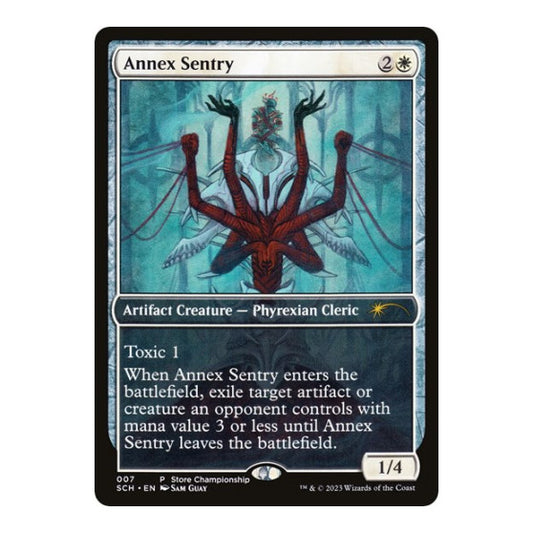 Annex Sentry (GAME) #7 Promo (Lightly Played) Game Day & Store Championship Promos Magic: The Gathering: 2026