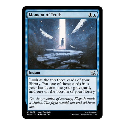 Moment of Truth (MOM) #67 Common (Lightly Played) March of the Machine Magic: The Gathering: 2023