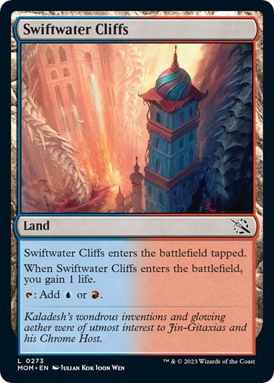 Swiftwater Cliffs (MOM) #273 Common March of the Machine Magic: The Gathering: 2023