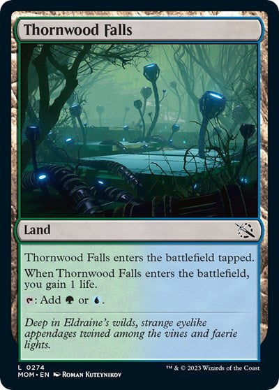 Thornwood Falls (MOM) #274 Common (Lightly Played) March of the Machine Magic: The Gathering: 2023