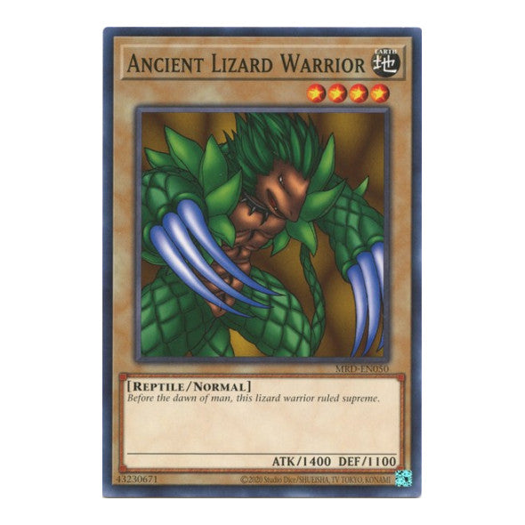 Ancient Lizard Warrior (MRD-EN) #MRD-EN050 Common (Unlimited Near Mint) Metal Raiders (25th Anniversary Edition) YuGiOh: 2023