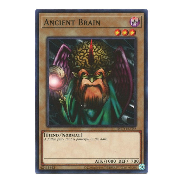 Ancient Brain (MRD-EN) #MRD-EN082 Common (Unlimited Near Mint) Metal Raiders (25th Anniversary Edition) YuGiOh: 2023